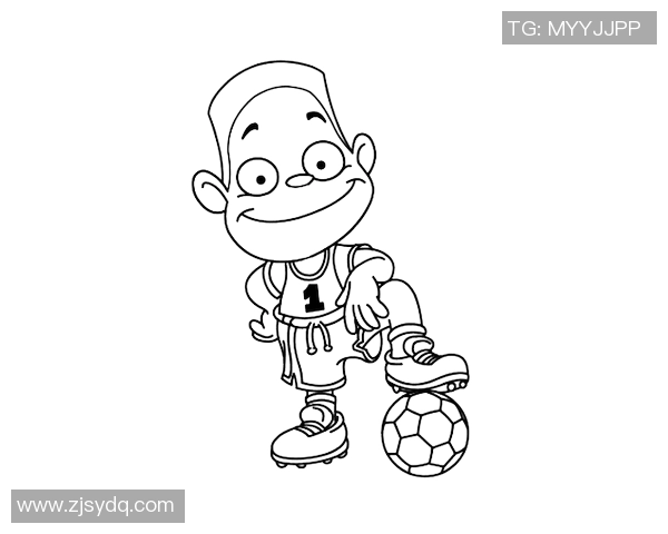 足球明星简手画展现运动魅力与艺术之美的完美结合